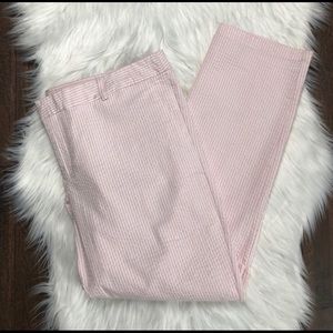 KUT From the Kloth Seersucker Ankle Pant